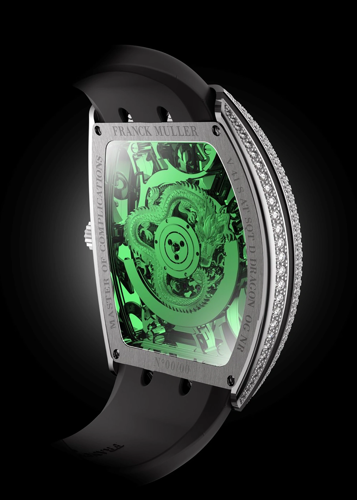Franck Muller Celebrates Lunar Year with The Vanguard Dragon Skeleton - Cortina Watch Malaysia