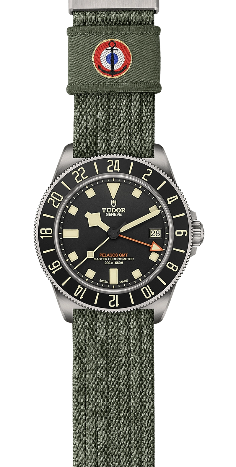 TUDORPelagos FXD GMTPelagos FXD42mm titanium case, satin-brushed finish, fixed strap bars - M2542G247NU-0002 at Cortina Watch Malaysia