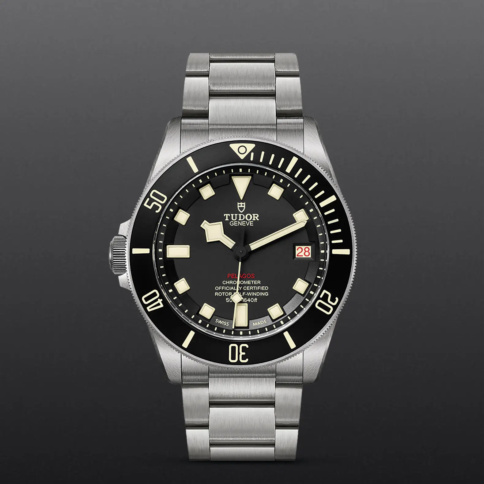 TUDORPelagos LHD领潜型磨砂钛金属及钢表壳，直径42毫米 
 钢底盖，镌刻编号 - M25610TNL-0001 at Cortina Watch Malaysia