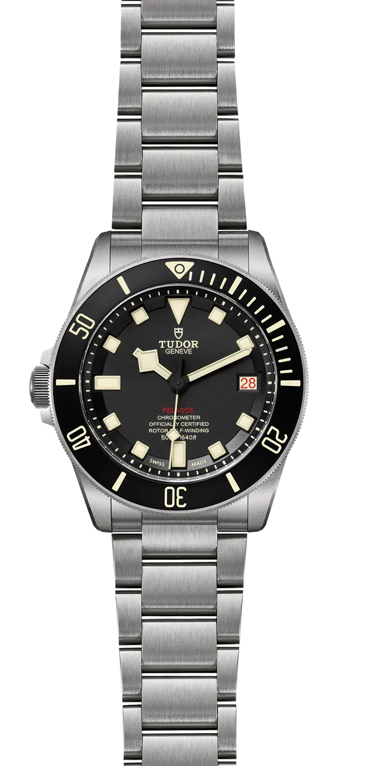 TUDORPelagos LHD领潜型磨砂钛金属及钢表壳，直径42毫米 
 钢底盖，镌刻编号 - M25610TNL-0001 at Cortina Watch Malaysia