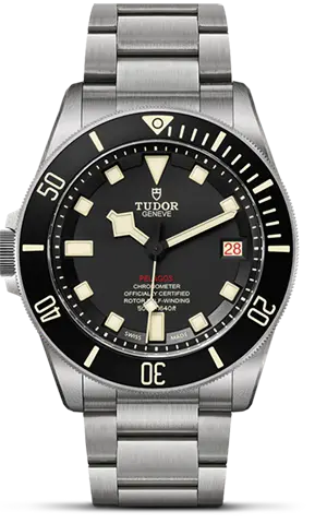 TUDORPelagos LHD领潜型磨砂钛金属及钢表壳，直径42毫米 
 钢底盖，镌刻编号 - M25610TNL-0001 at Cortina Watch Malaysia