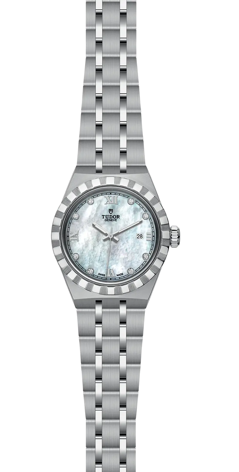 TUDORTUDOR RoyalTUDOR Royal28mm steel case with polished and satin finish - M28300-0005 at Cortina Watch Malaysia