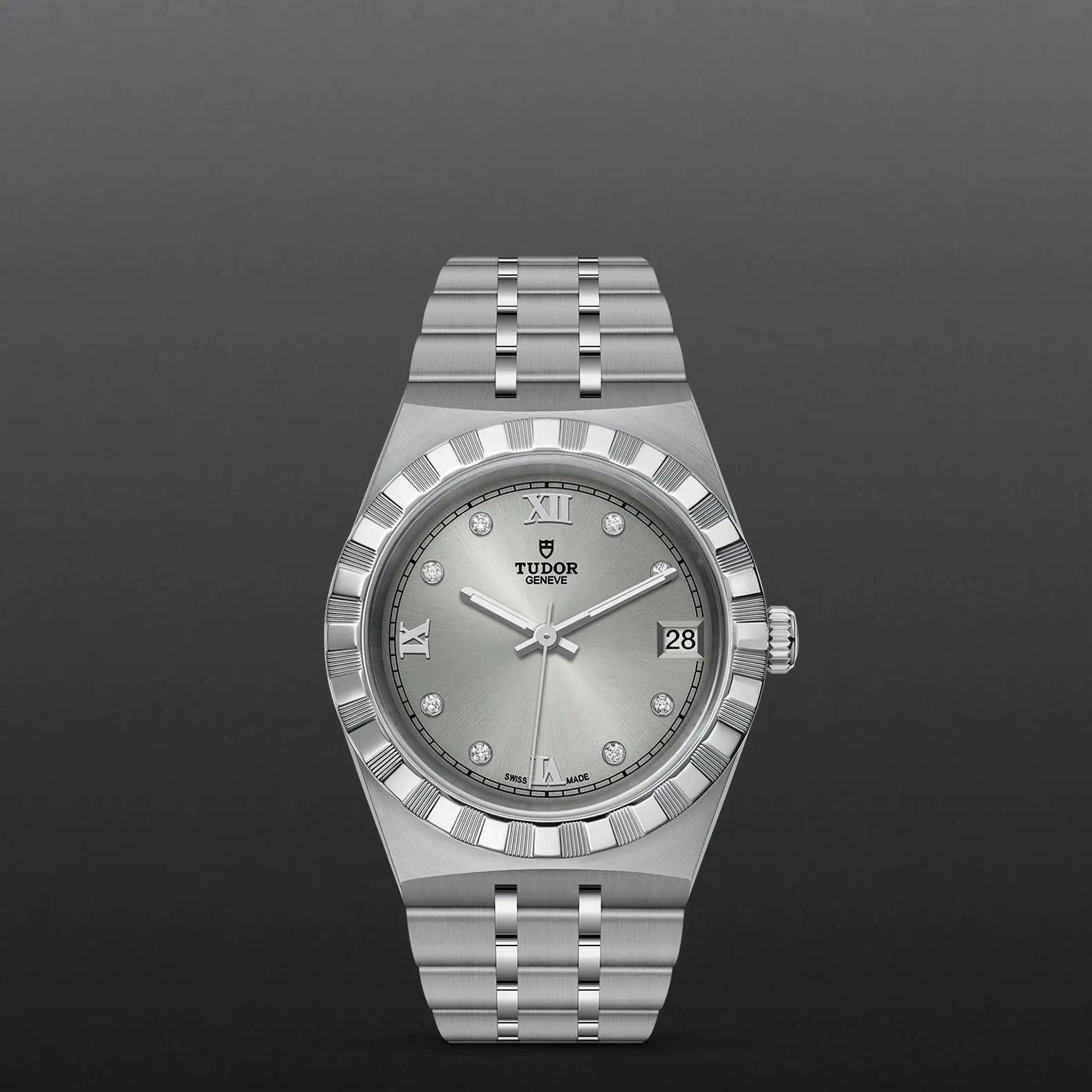 TUDORTUDOR RoyalTUDOR Royal34mm steel case with polished and satin finish - M28400-0002 at Cortina Watch Malaysia