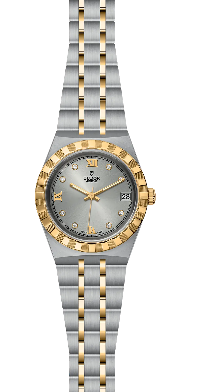 TUDORTUDOR RoyalTUDOR Royal34mm steel case with polished and satin finish - M28403-0002 at Cortina Watch Malaysia
