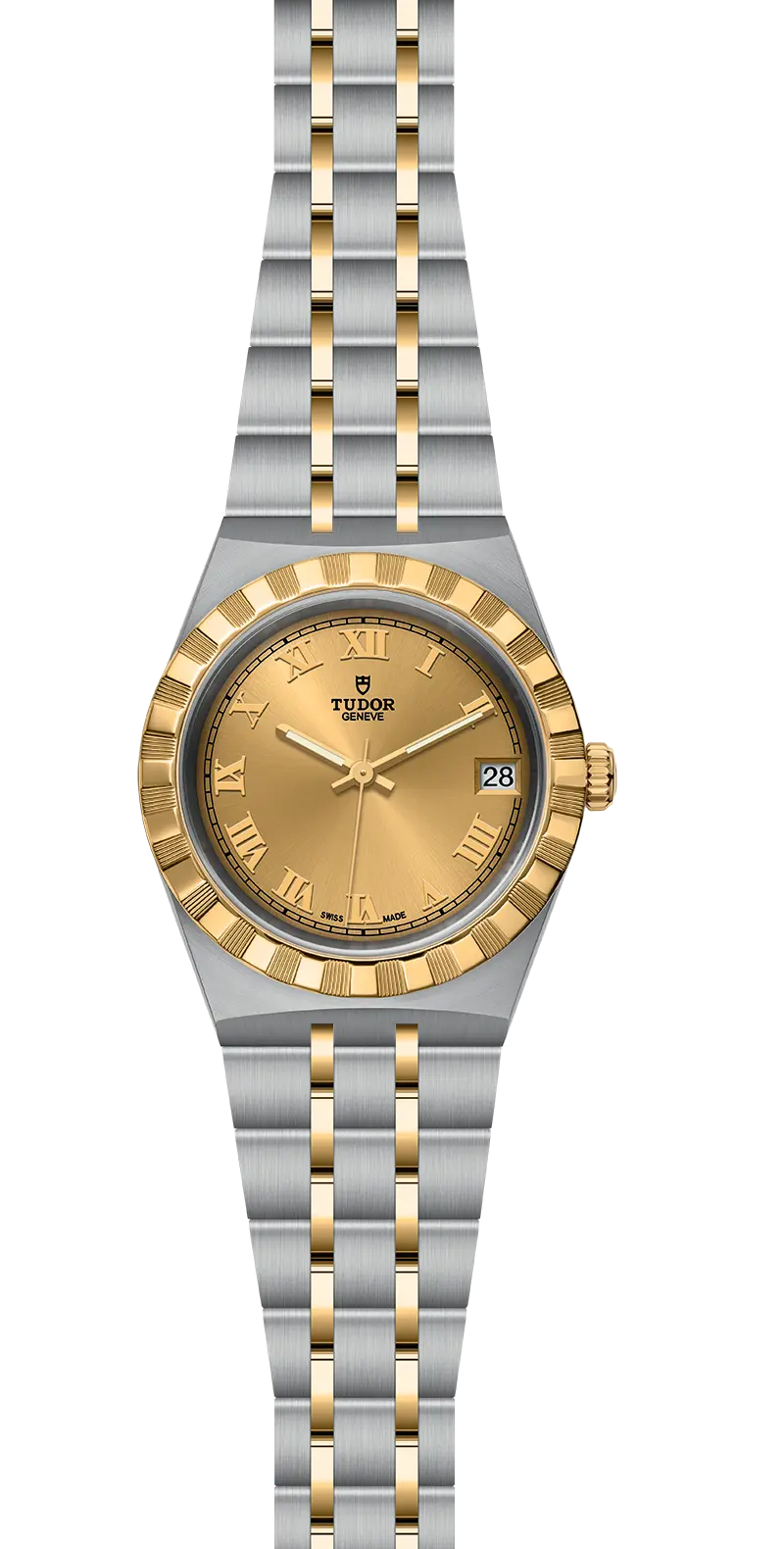TUDORTUDOR RoyalTUDOR Royal34mm steel case with polished and satin finish - M28403-0004 at Cortina Watch Malaysia
