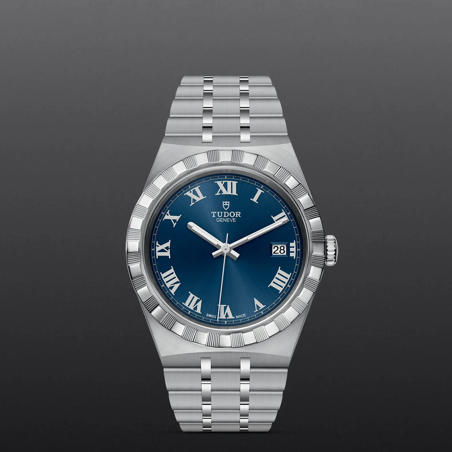 TUDORTUDOR RoyalTUDOR Royal38mm steel case with polished and satin finish - M28500-0005 at Cortina Watch Malaysia