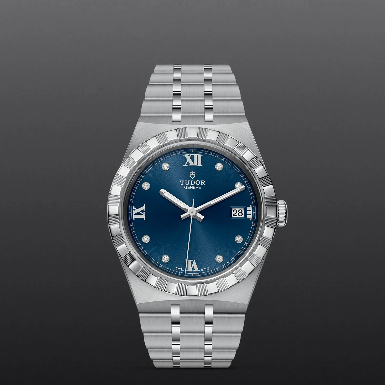 TUDORTUDOR RoyalTUDOR Royal38mm steel case with polished and satin finish - M28500-0006 at Cortina Watch Malaysia