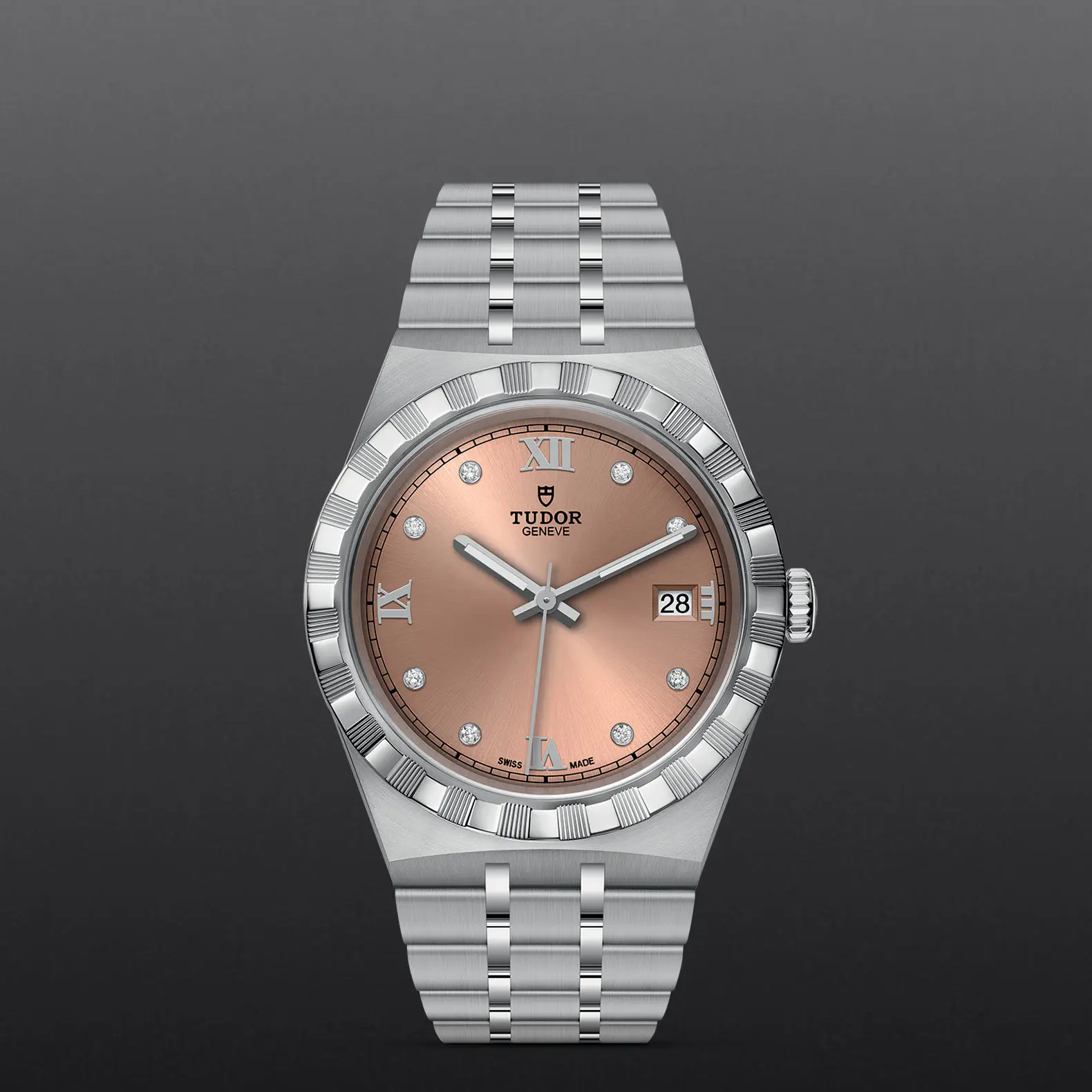TUDORTUDOR RoyalTUDOR Royal38mm steel case with polished and satin finish - M28500-0009 at Cortina Watch Malaysia