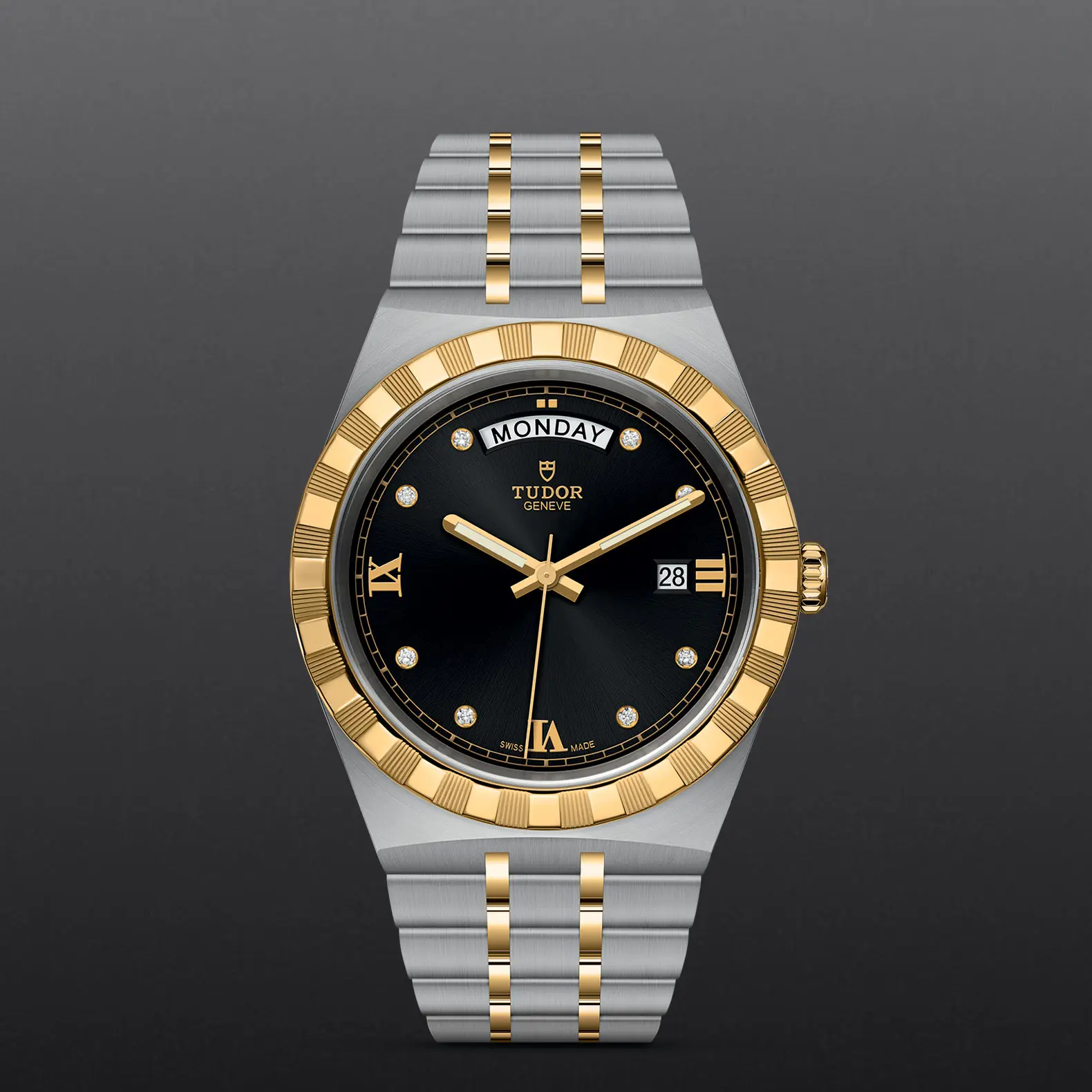 TUDORTUDOR RoyalTUDOR Royal41mm steel case with polished and satin finish - M28603-0005 at Cortina Watch Malaysia