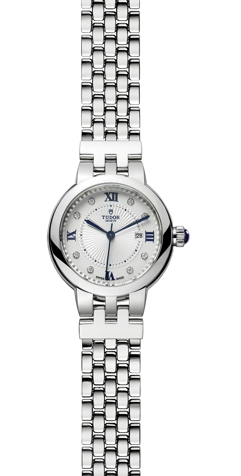 TUDORClair de RoseClair de Rose30mm steel case with polished finish - M35500-0004 at Cortina Watch Malaysia