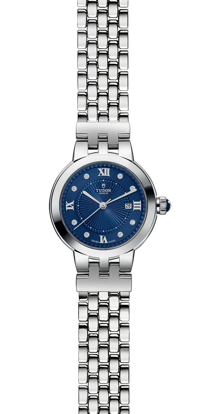 TUDORClair de RoseClair de Rose30mm steel case with polished finish - M35500-0010 at Cortina Watch Malaysia