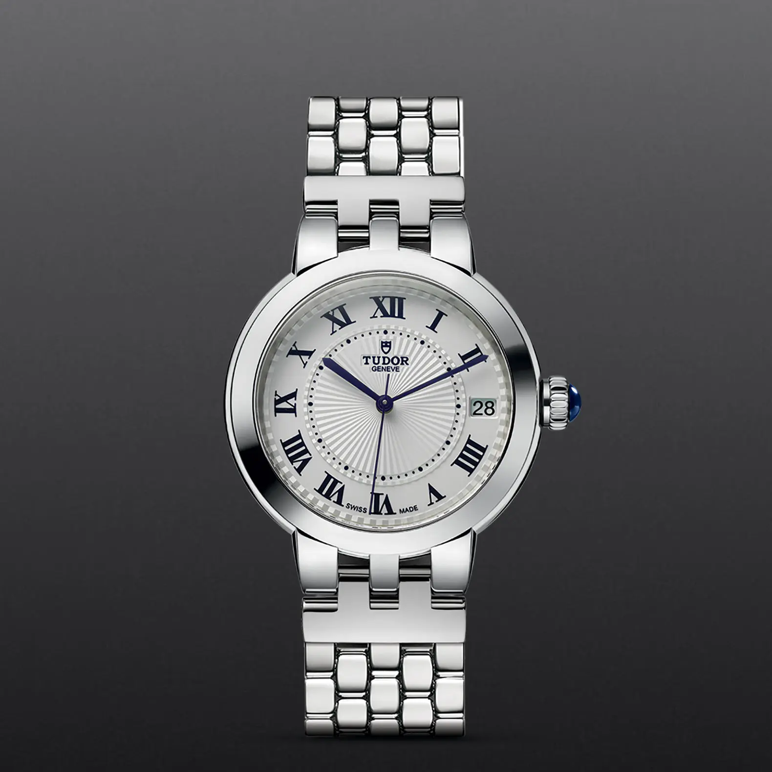 TUDORClair de RoseClair de Rose34mm steel case with polished finish - M35800-0001 at Cortina Watch Malaysia