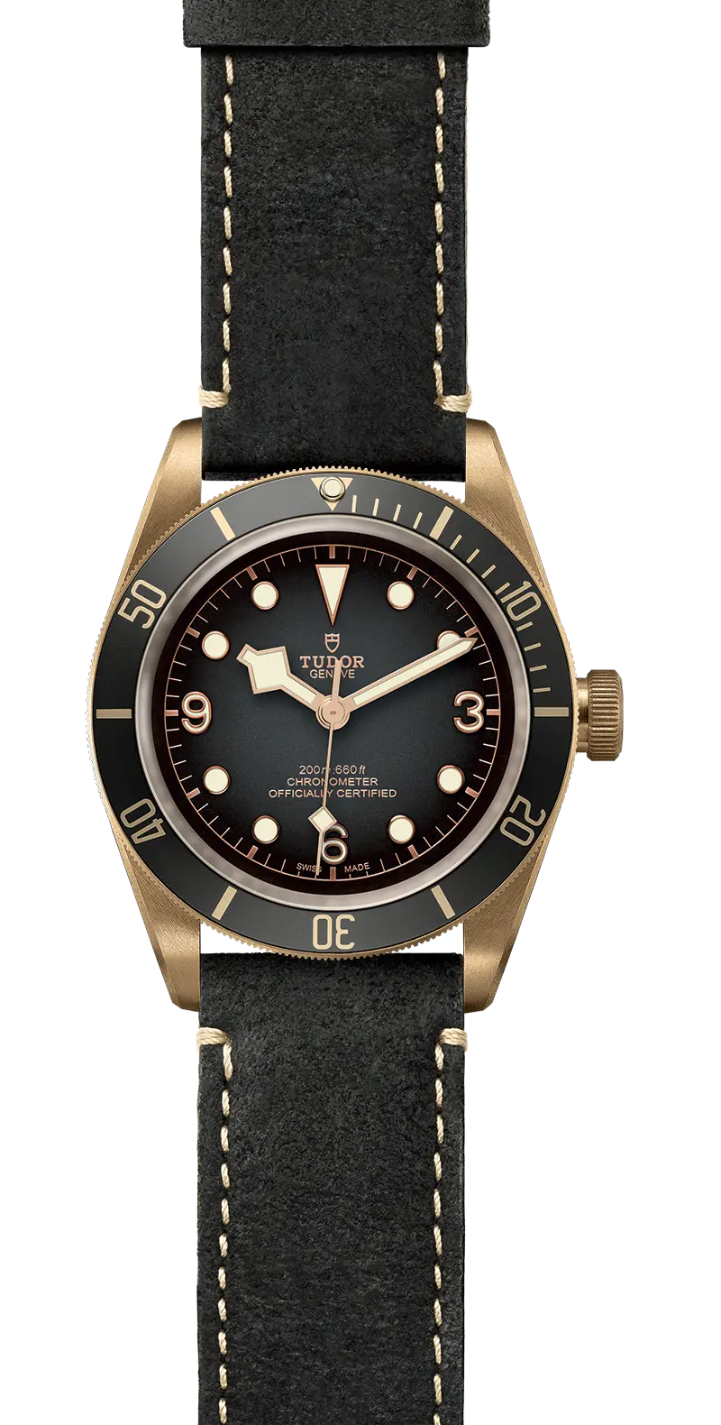 TUDORBlack Bay BronzeBlack Bay Bronze43mm bronze case with bronze-coloured PVD-treated steel case back and satin finish - M79250BA-0001 at Cortina Watch Malaysia