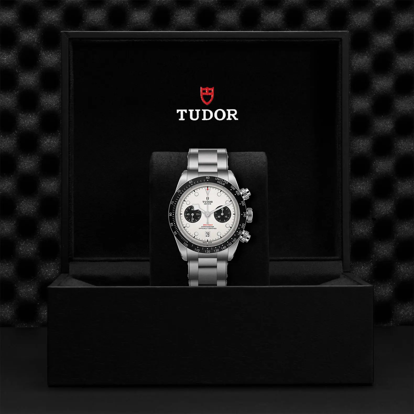 TUDORBlack Bay ChronoBlack Bay Chrono41mm steel case with polished and satin finish - M79360N-0002 at Cortina Watch Malaysia