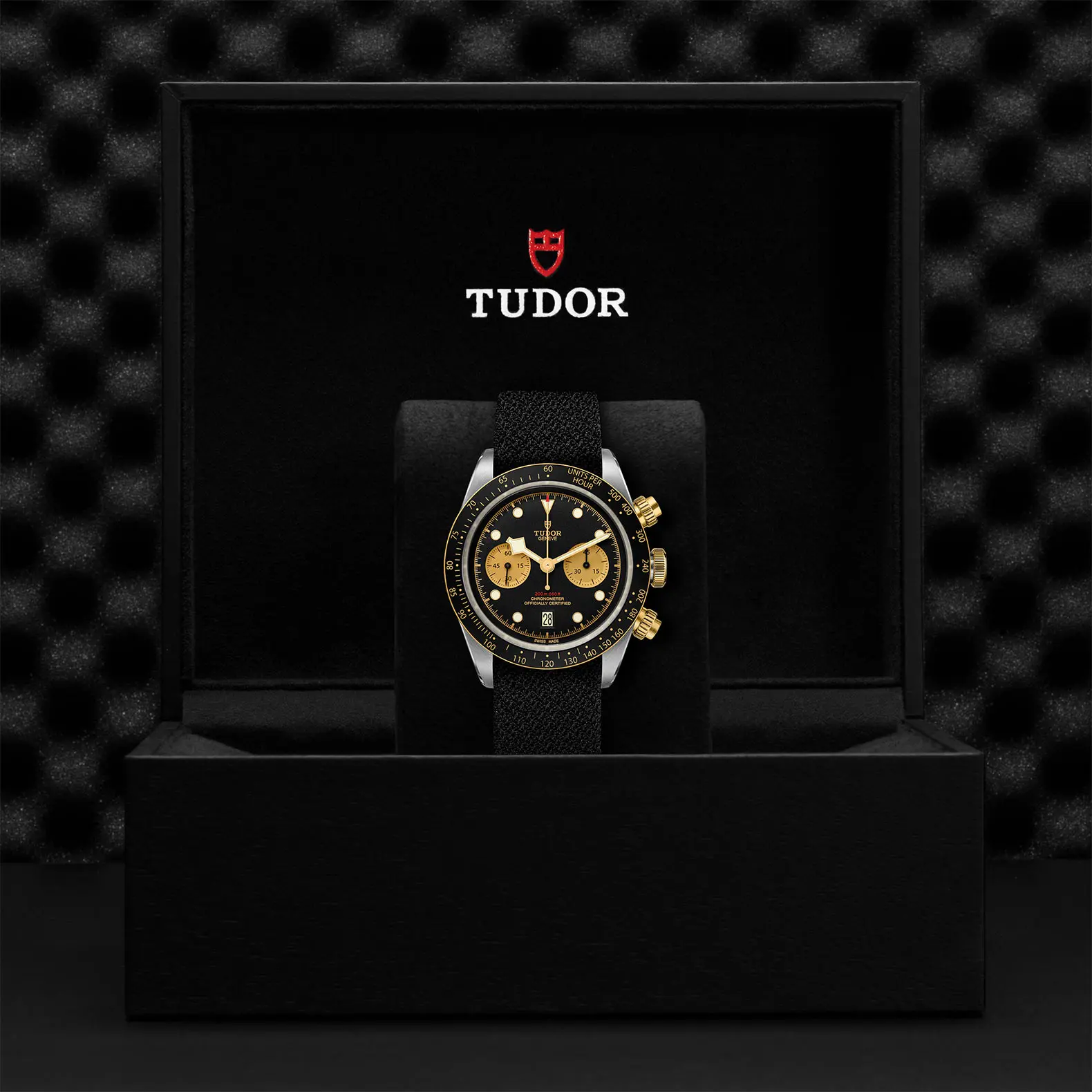 TUDORBlack Bay Chrono S&G碧湾计时型磨光及磨砂钢表壳，直径41毫米 - M79363N-0003 at Cortina Watch Malaysia