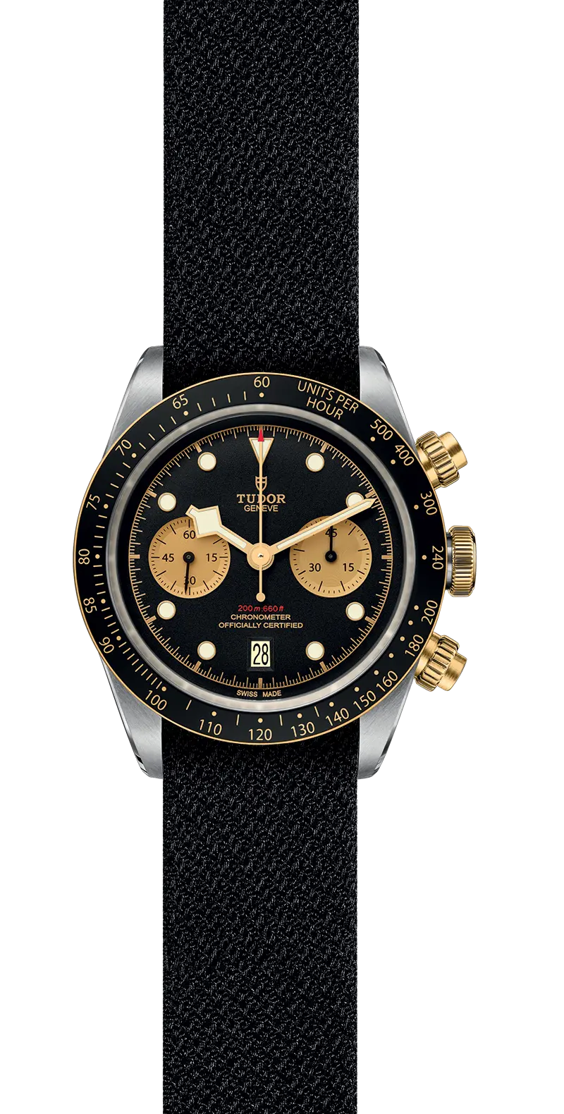 TUDORBlack Bay Chrono S&G碧湾计时型磨光及磨砂钢表壳，直径41毫米 - M79363N-0003 at Cortina Watch Malaysia