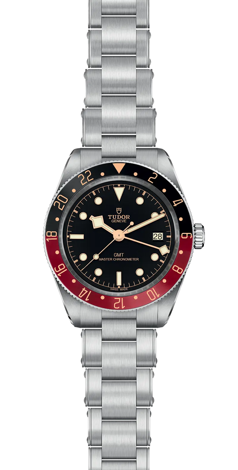 TUDORBlack Bay 58 GMT碧湾1958型直径39毫米，磨光及磨砂不锈钢表壳 - M7939G1A0NRU-0001 at Cortina Watch Malaysia