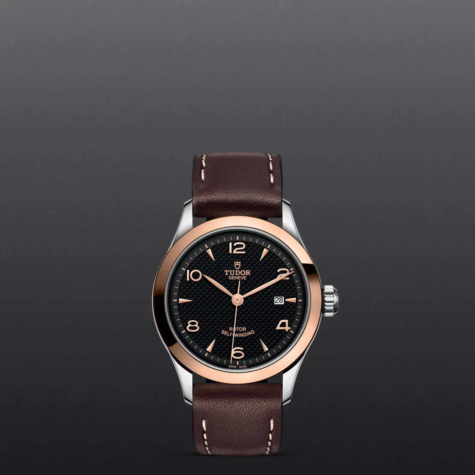 TUDOR1926192628mm steel case with polished finish - M91351-0007 at Cortina Watch Malaysia