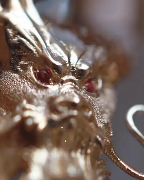 Golden Bridge 43 White Gold Dragon Diamonds - Cortina Watch Malaysia