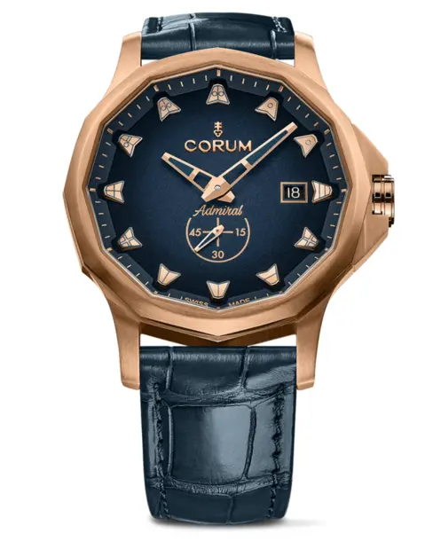 Admiral 42 Automatic Bronze Blue - Cortina Watch Malaysia