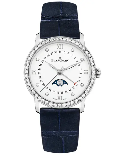 Villeret Women Quantième Phase de Lune - Cortina Watch Malaysia