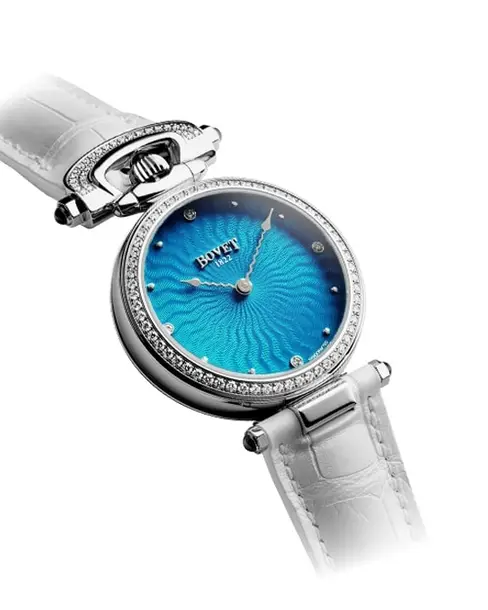 Miss Audrey Turquoise Guilloché - Cortina Watch Malaysia