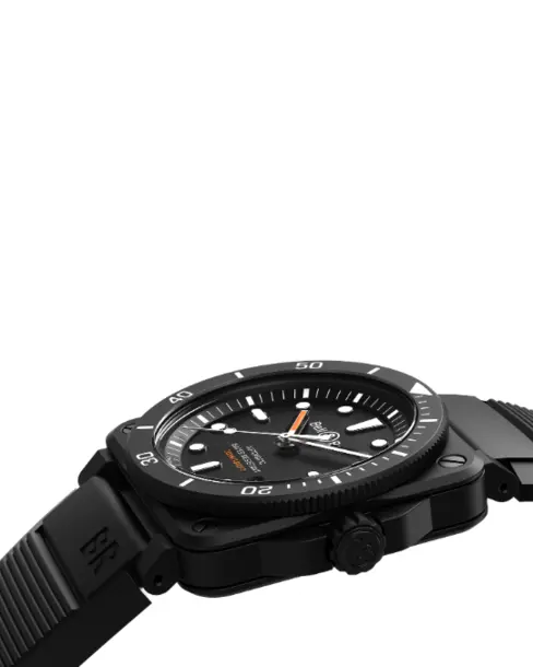 BR 03-92 Diver Black Matte - Cortina Watch Malaysia