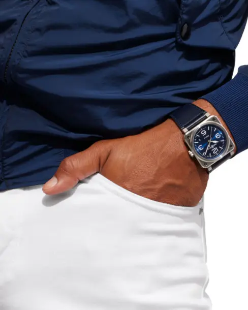 BR 03 Blue Steel - Cortina Watch Malaysia