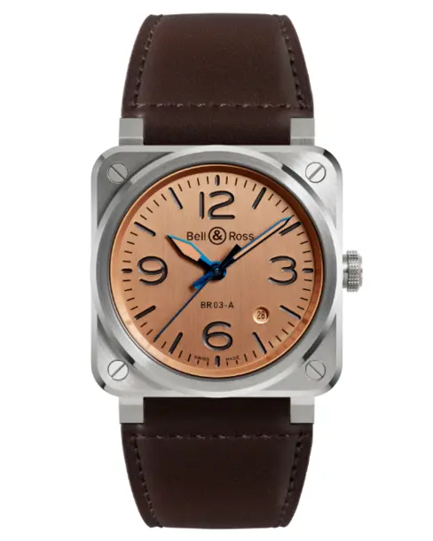 BR 03 Copper - Cortina Watch Malaysia