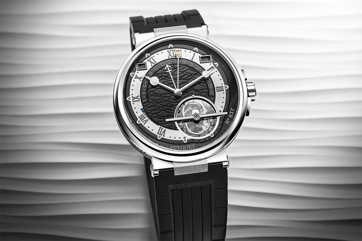 Breguet Marine Tourbillon Equation Marchante 5887: A Grand Complication in Platinum Armour - Cortina Watch Malaysia