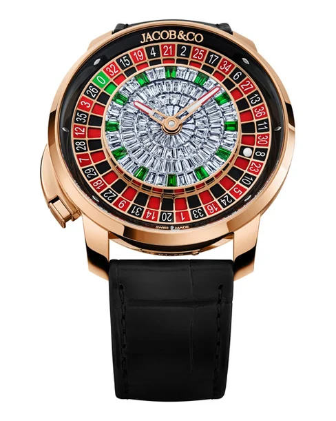 Casino Tourbillon Baguette Diamonds - Cortina Watch Malaysia