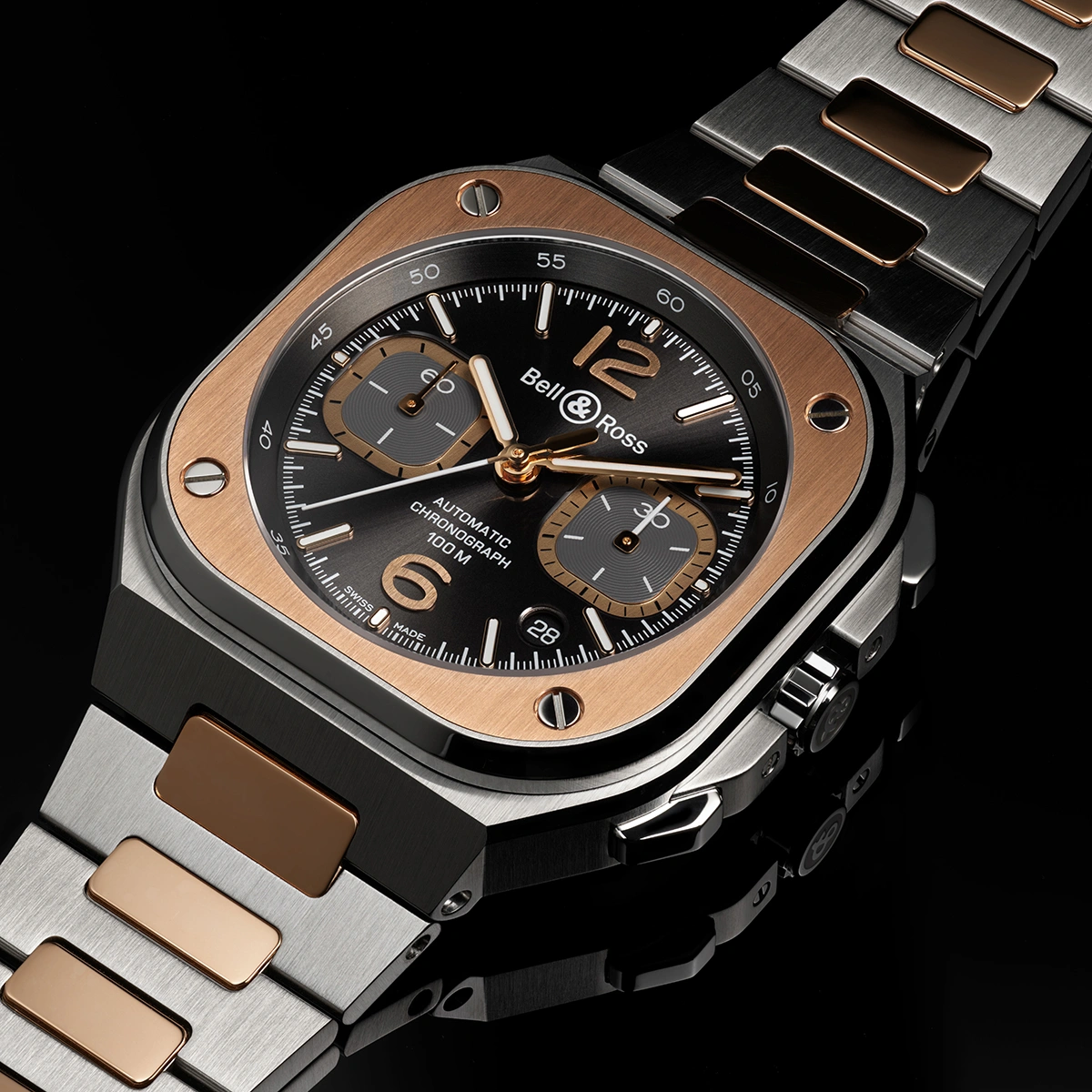 A Bi-Material Timepiece 