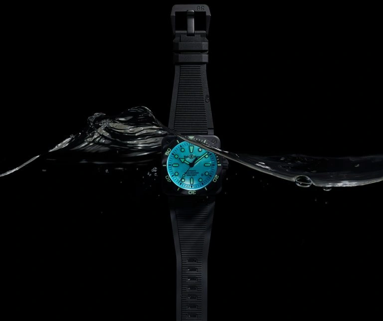 BR 03 Diver Full Lum Ceramic: The Advantage of Luminescence