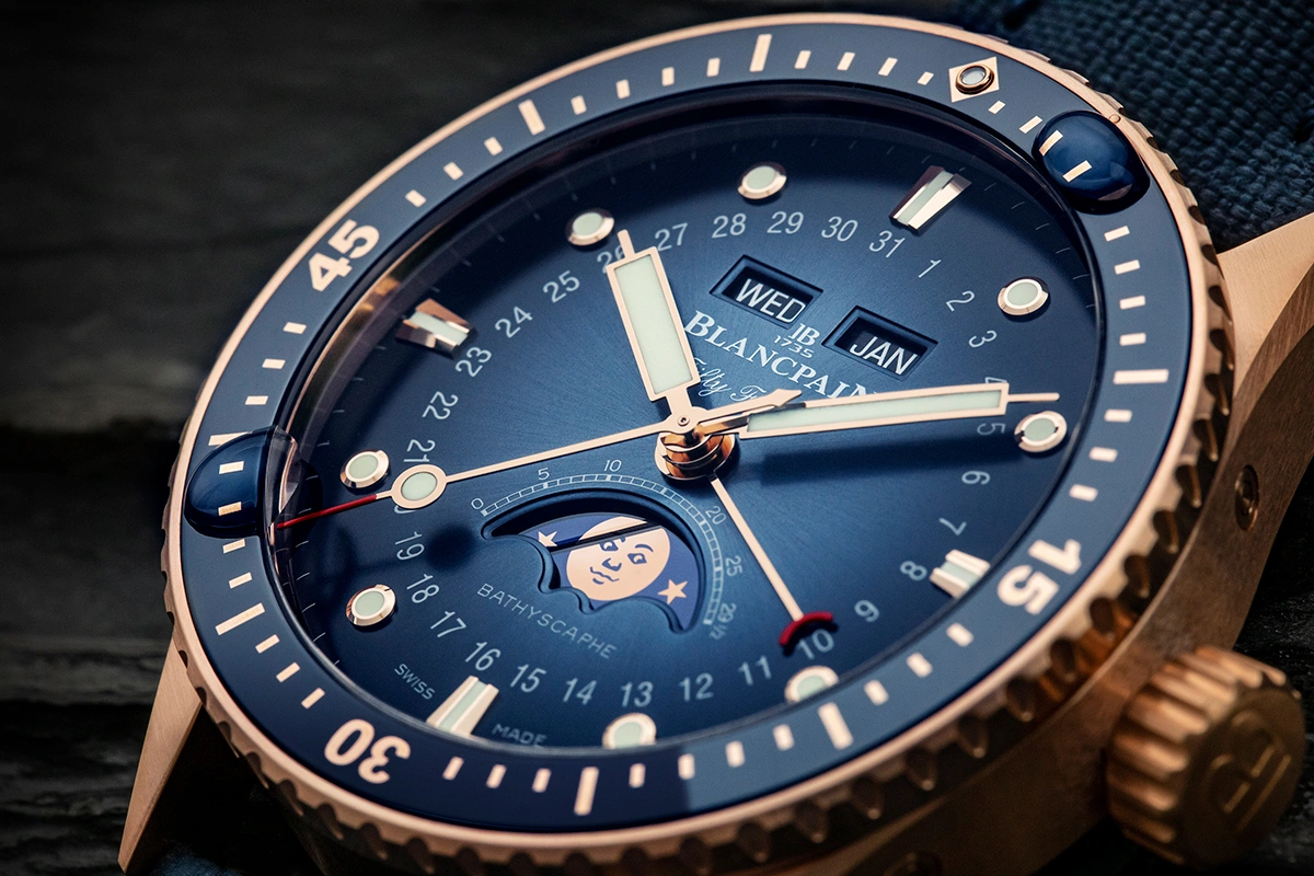 A dial with a striking gradient 