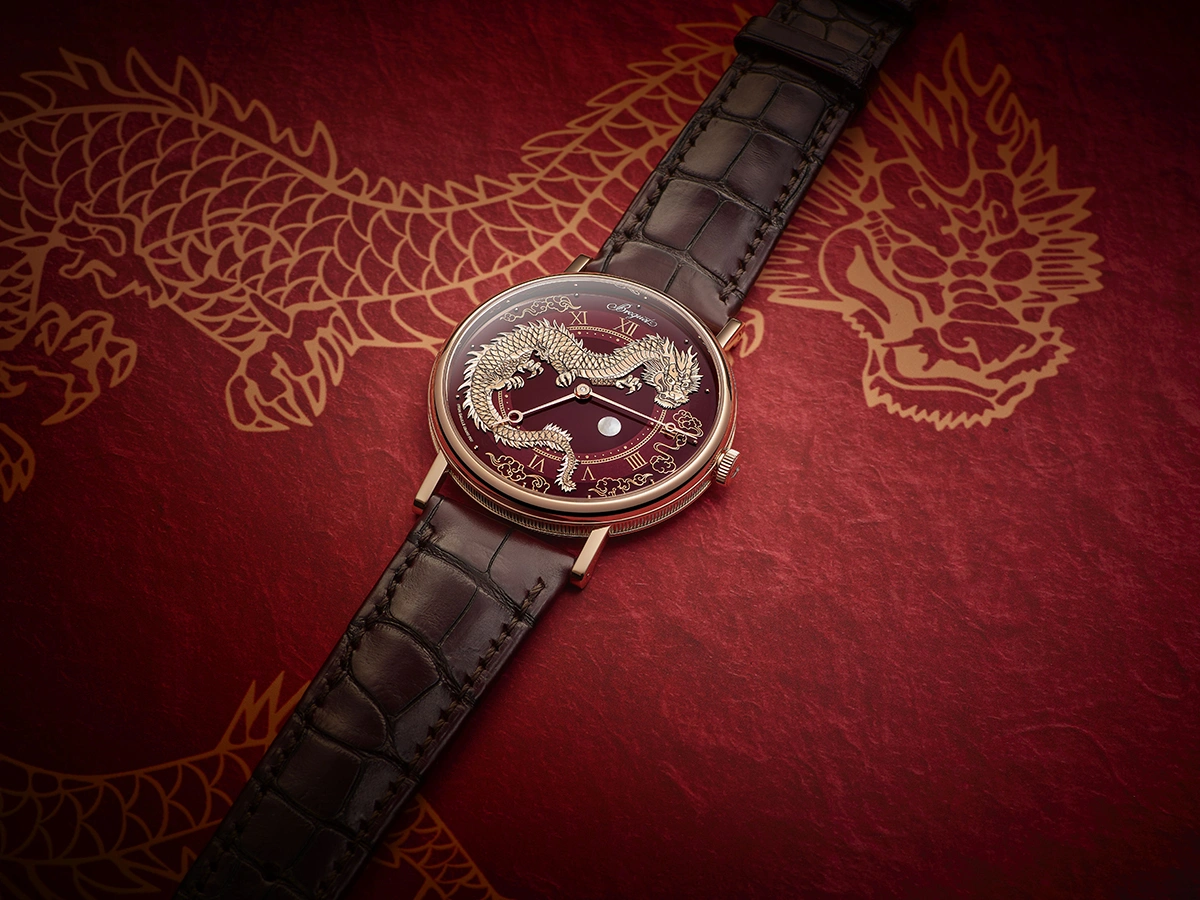 Dial Adorned With Artistic Crafts