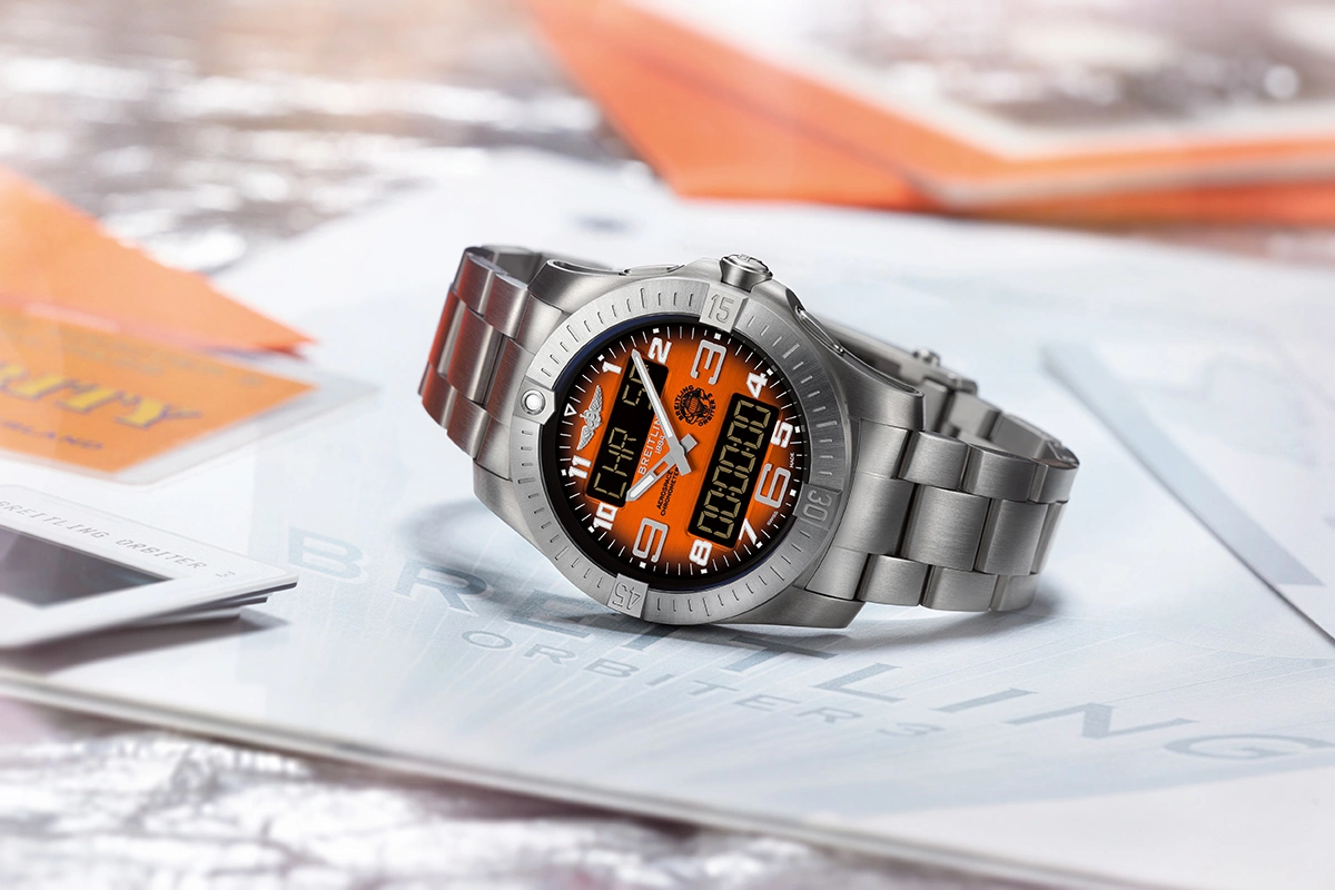 140 Years of Firsts: Breitling Aerospace B70 Orbiter - Cortina Watch Malaysia
