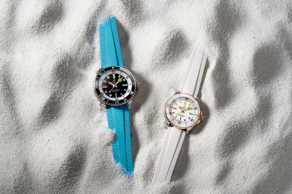 Dive Into Color: Breitling Refreshes its Superocean Collection - Cortina Watch Malaysia