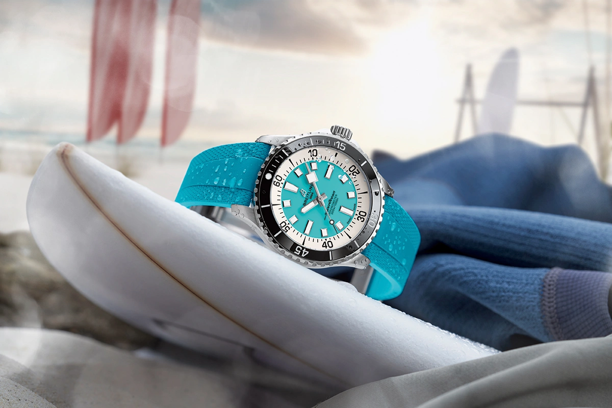 Splash Of Style: Superocean Rainbow- And Turquoise-Dial Editions
