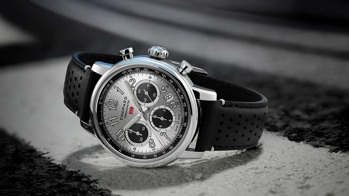Mille Miglia Classic Chronograph in Lucent Steel™ - Cortina Watch Malaysia