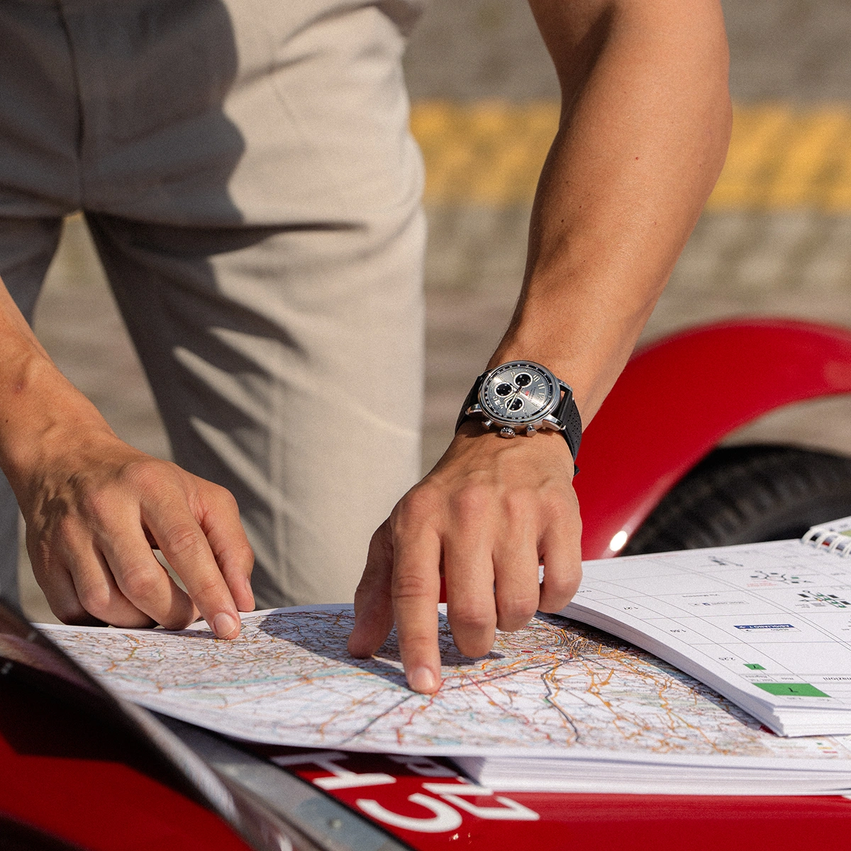 Mille Miglia Classic Chronograph in Lucent Steel™ - Cortina Watch Malaysia