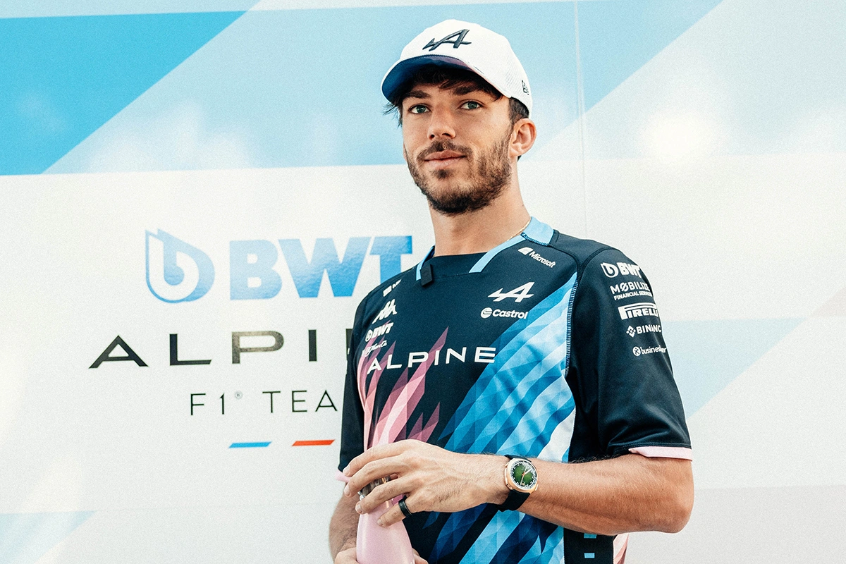 H. Moser & Cie. Joins Forces with F1 Driver Pierre Gasly, In A First for The Brand - Cortina Watch Malaysia