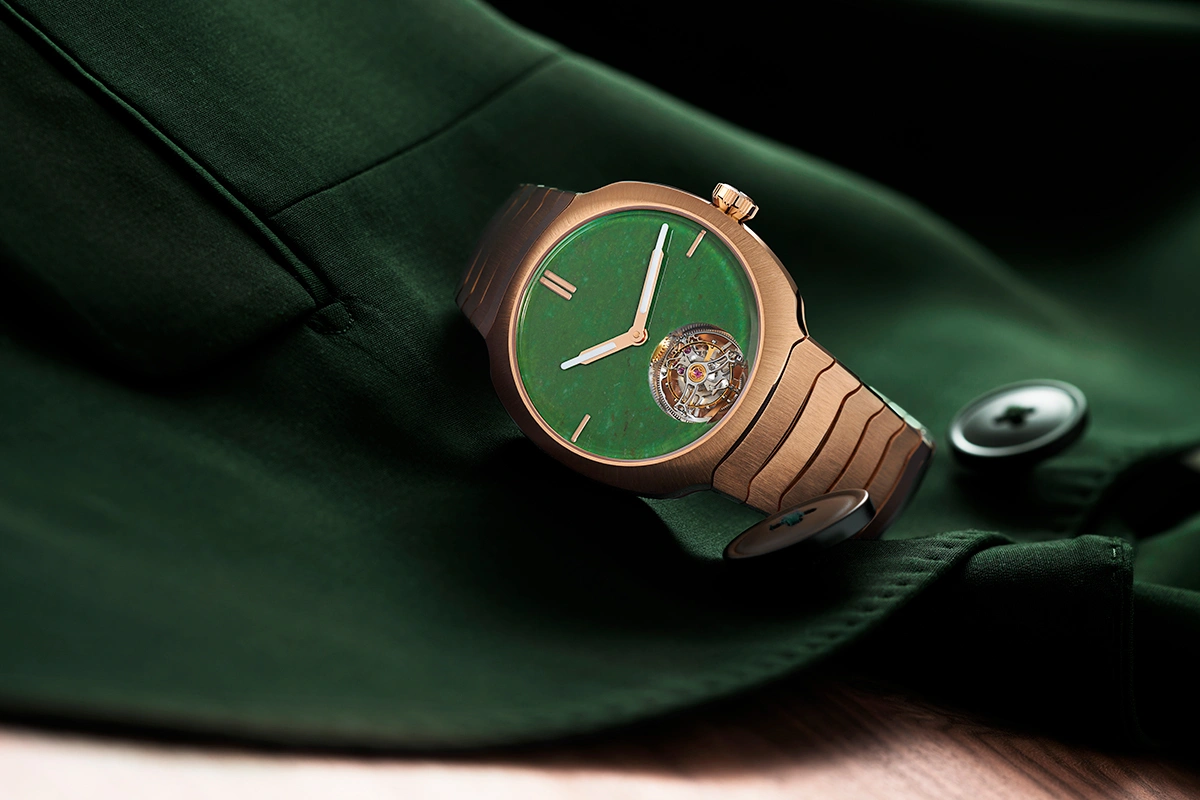 The Streamliner Tourbillon Wyoming Jade: A Limited Edition Symphony In Mineral - Cortina Watch Malaysia