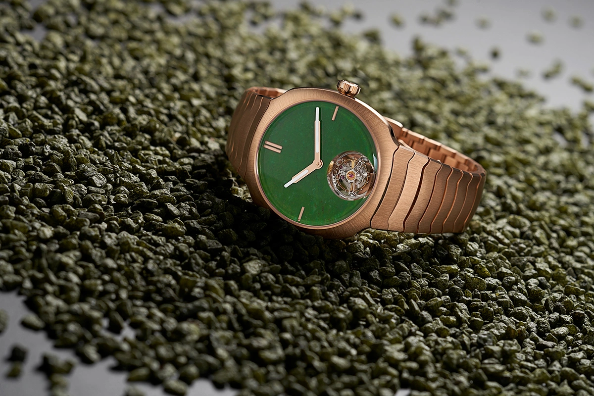The Streamliner Tourbillon Wyoming Jade: A Limited Edition Symphony In Mineral - Cortina Watch Malaysia