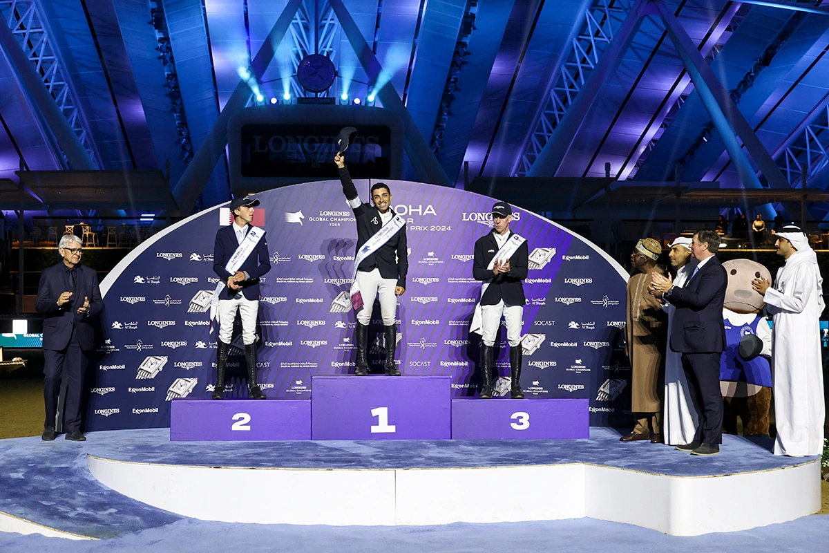 The World’s Top Show Jumpers Return to Doha for The Launch of the 2024 Longines Global Champions Tour - Cortina Watch Malaysia