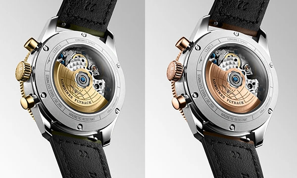 The Longines Spirit Flyback Adorned With Gold - Cortina Watch Malaysia