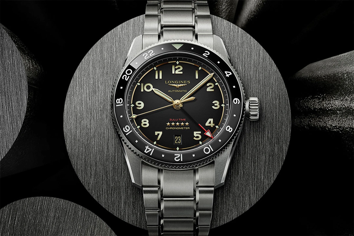 The Longines Spirit Zulu Time Goes Titanium - Cortina Watch Malaysia