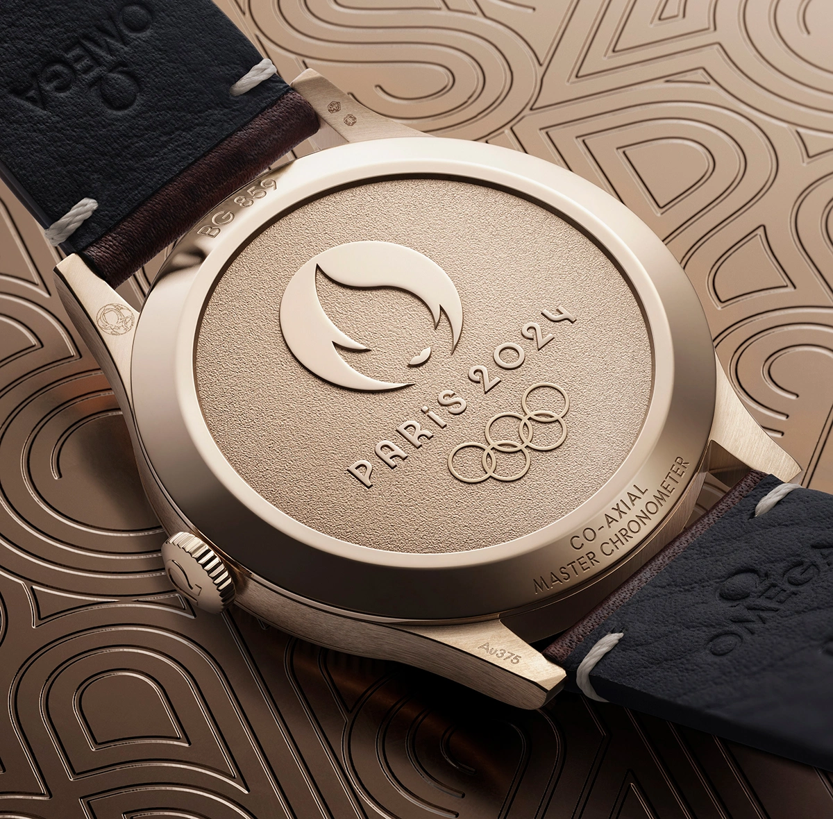 The OMEGA Paris 2024 Bronze Gold Edition Pays Tribute to Olympic Glory - Cortina Watch Malaysia