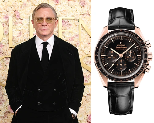 OMEGA at the 82nd Golden Globes - Cortina Watch Malaysia