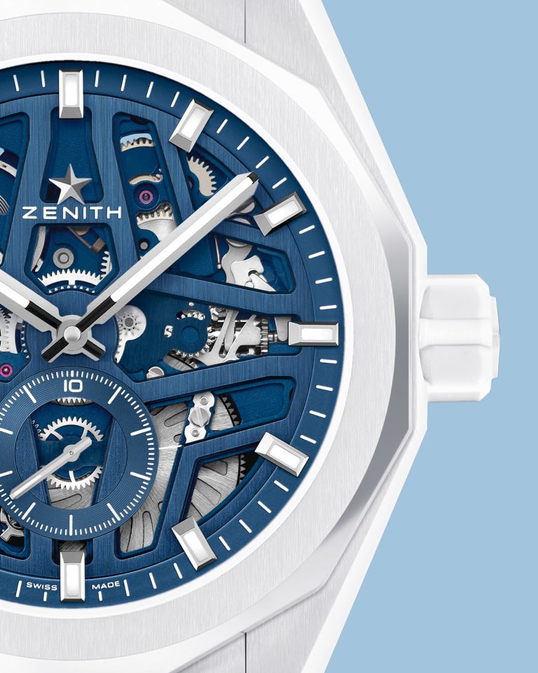 Summer Vibes: Zenith Unveils the Defy Skyline Skeleton in White Ceramic - Cortina Watch Malaysia