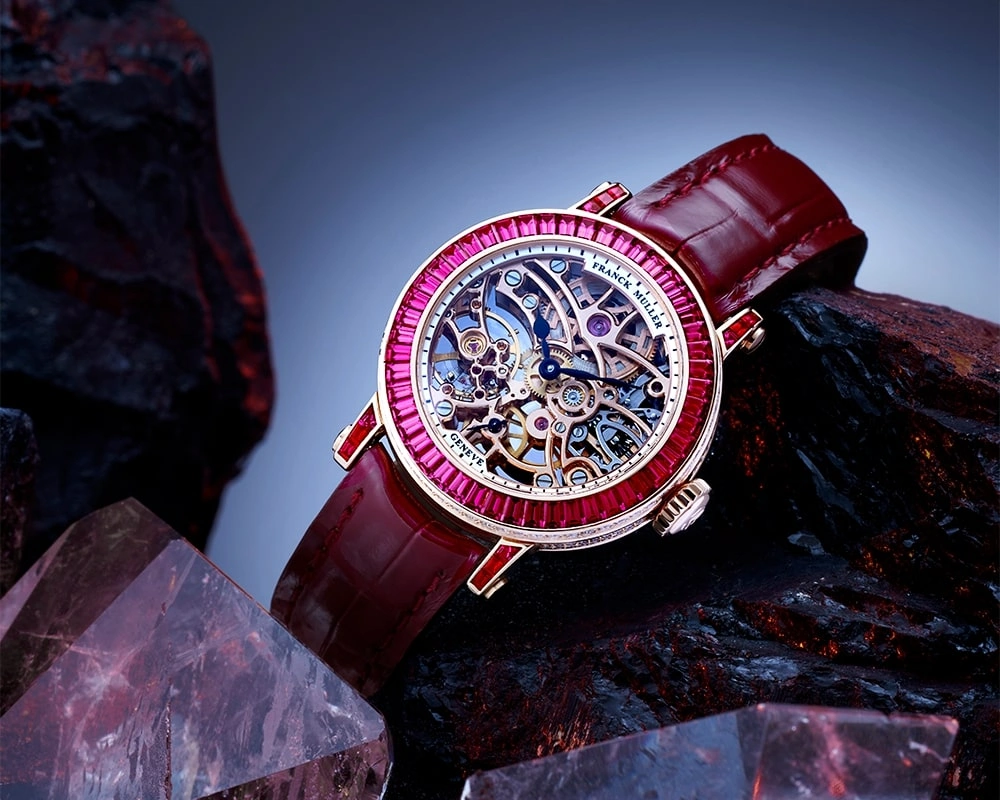 Franck Muller’s Round Skeleton Baguette 31 Dazzles On All Fronts - Cortina Watch Malaysia